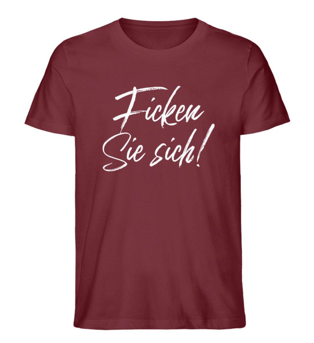 F!cken Sie sich 2021 - Words on Shirts  - Herren Premium Organic Shirt