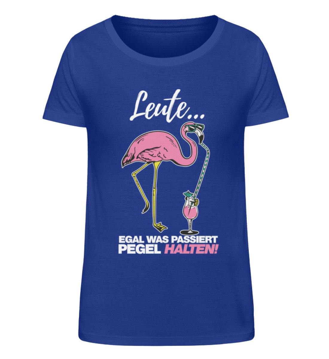 Leute, Pegel halten. Flamingo  - Damen Organic Shirt