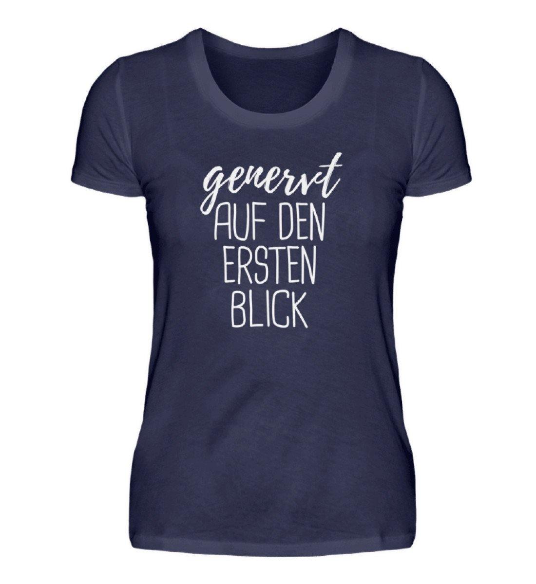 Genervt ersten Blick  - Words on Shirts  - Damenshirt
