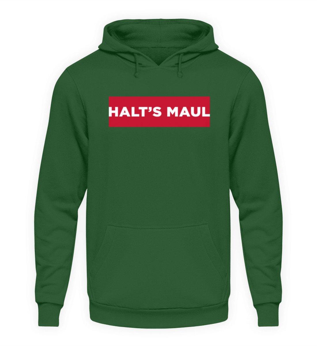 Halts Maul  - Unisex Kapuzenpullover Hoodie