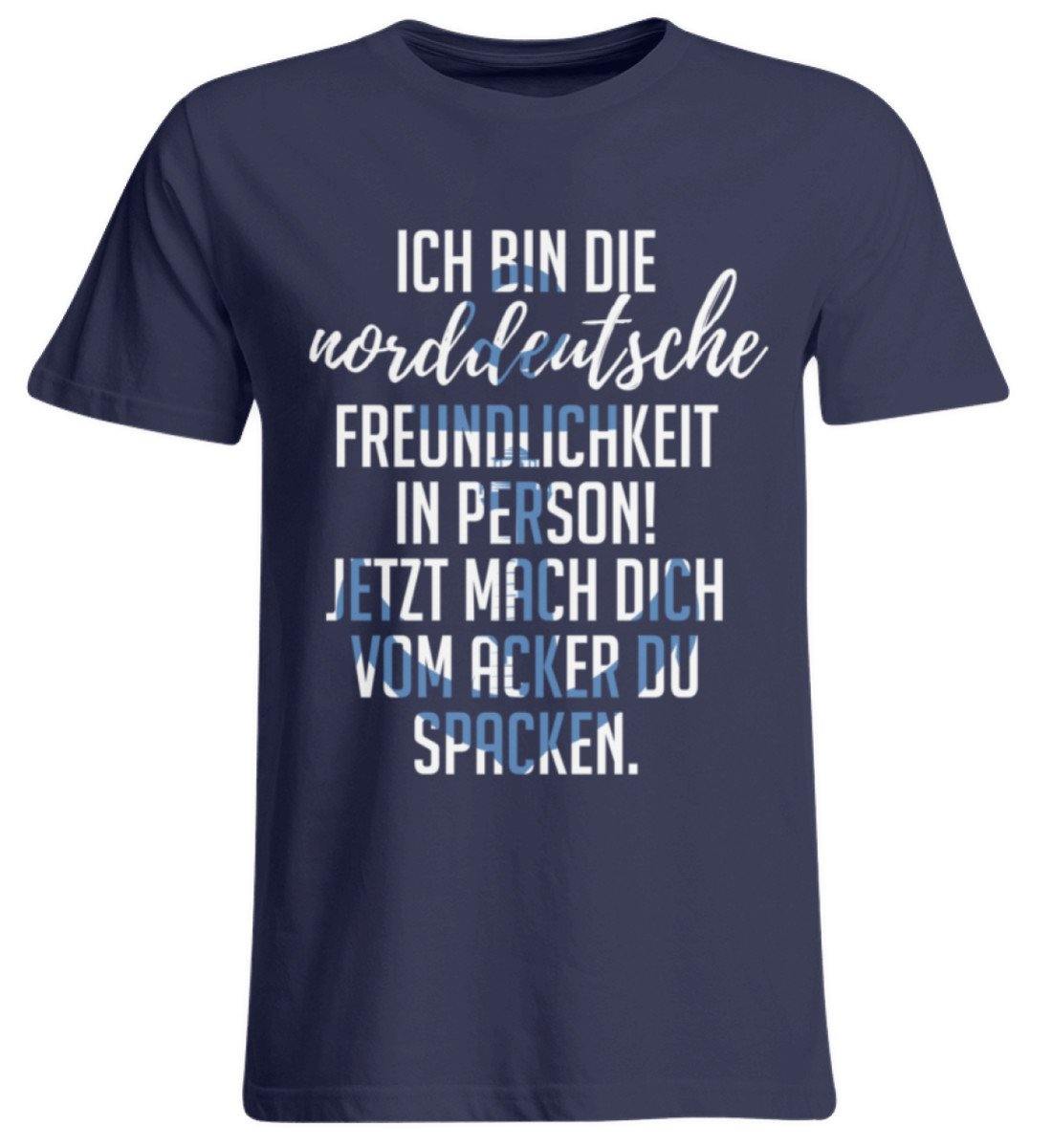 Norddeutsche Freundlichkeit  - Übergrößenshirt