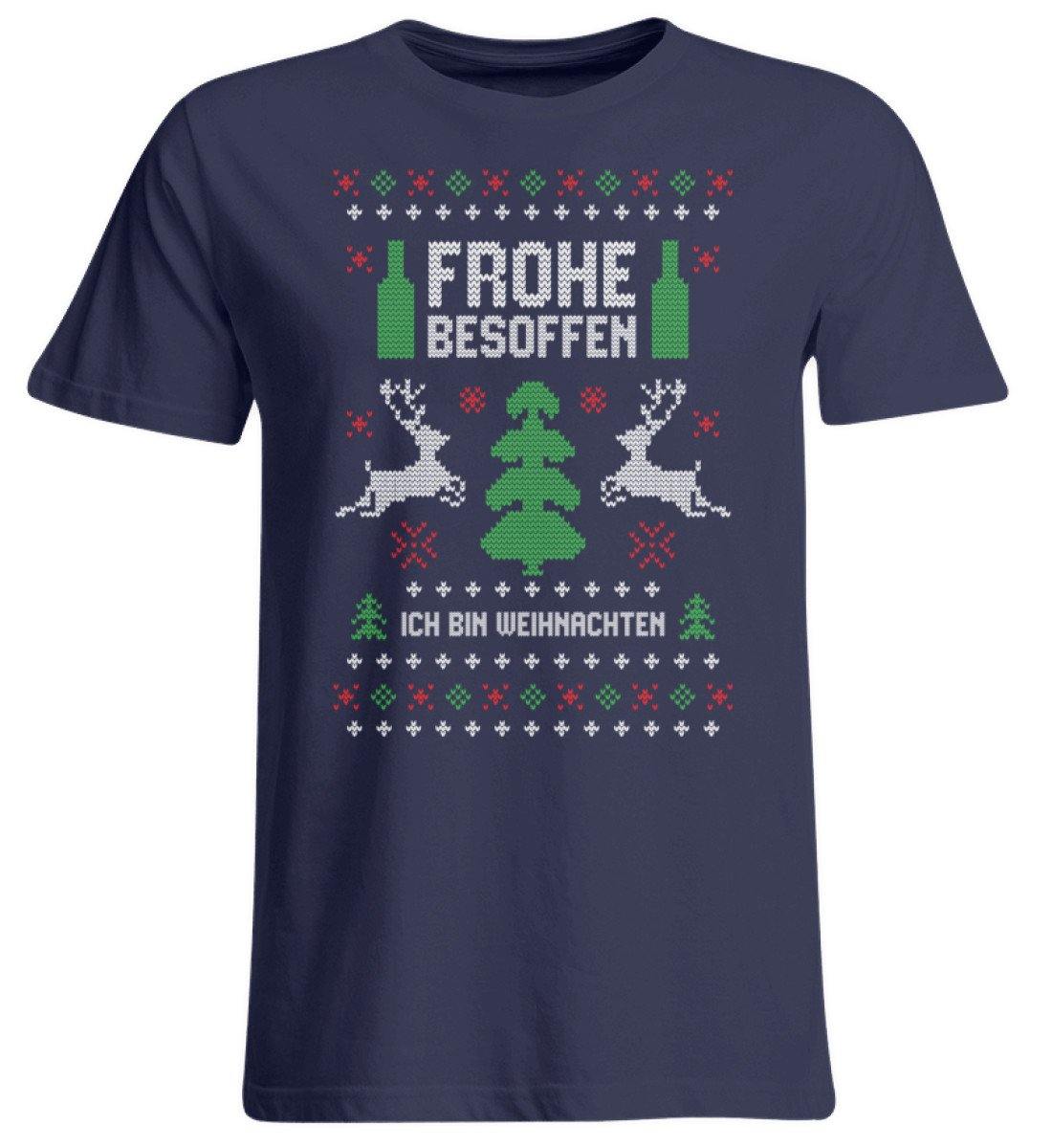 Frohe Besoffen - Ich bin Weihnachten  - Übergrößenshirt